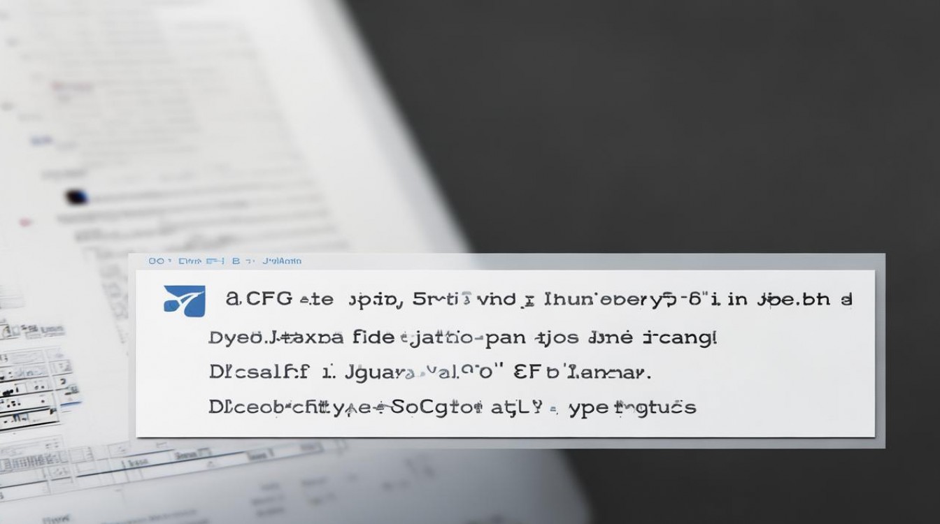 Java创建CFG文件后如何打开