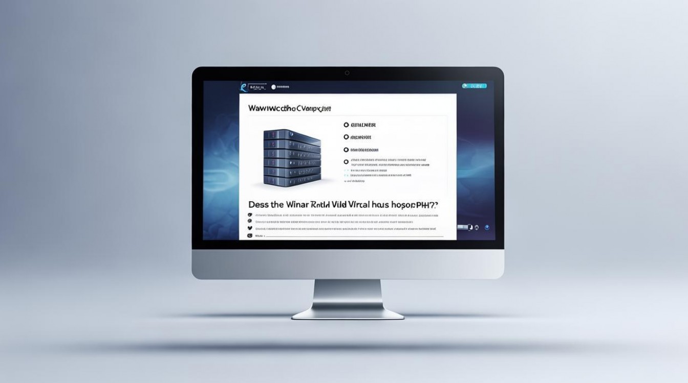 万网云虚拟主机支持php么