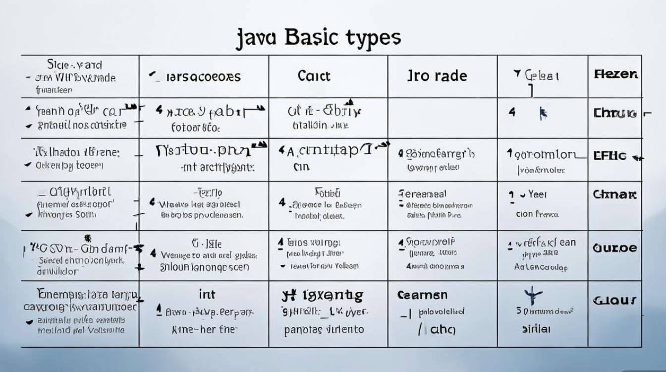 java 基本数据类型怎么记