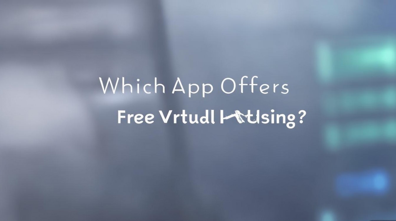 哪个app可以免费虚拟主机