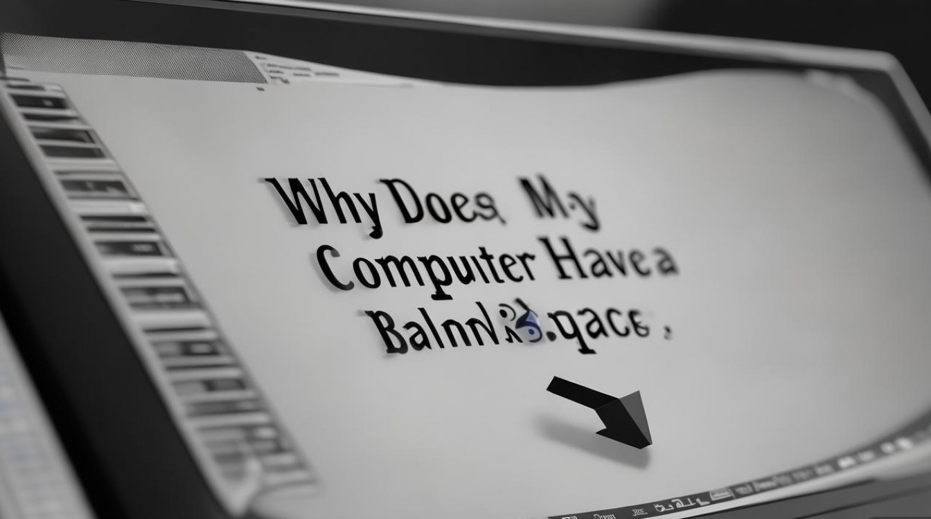 电脑为什么出现空白格